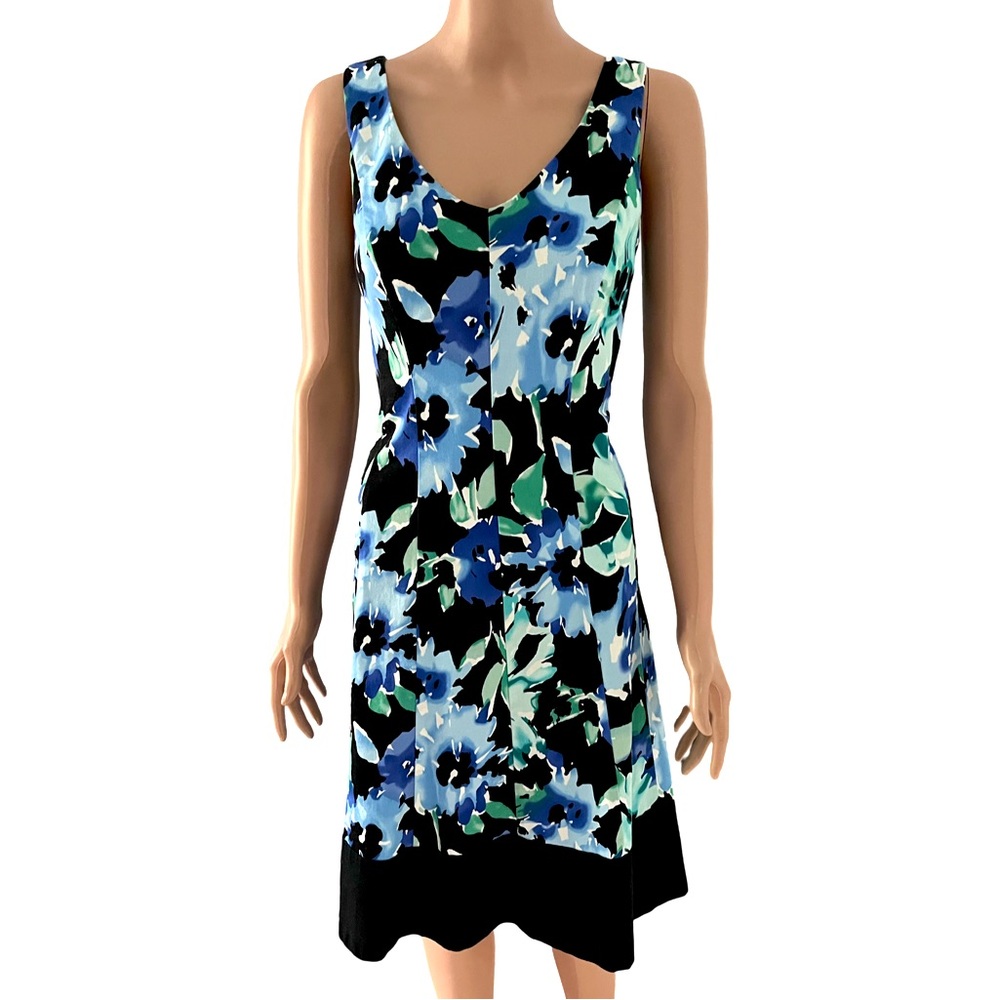 Lauren Ralph Lauren fit and flare dress.